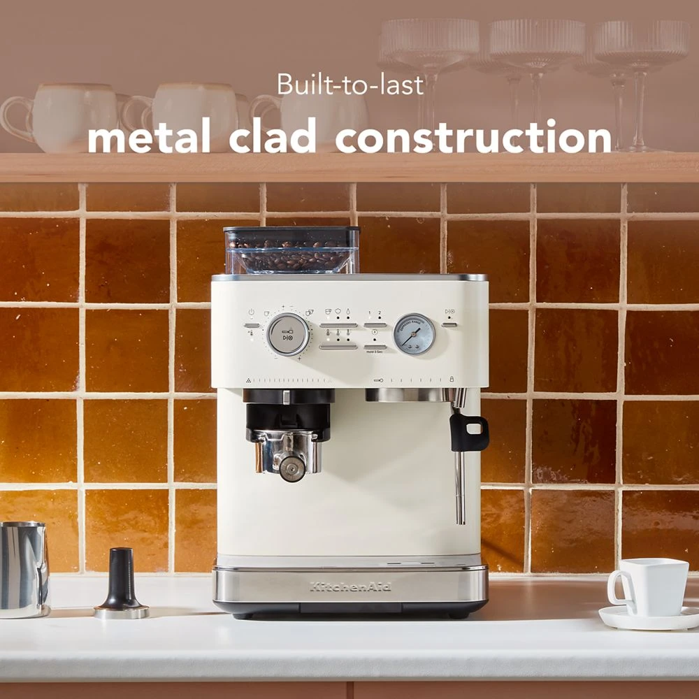 Semi Automatic Espresso Machine with Burr Grinder KES6551PL
