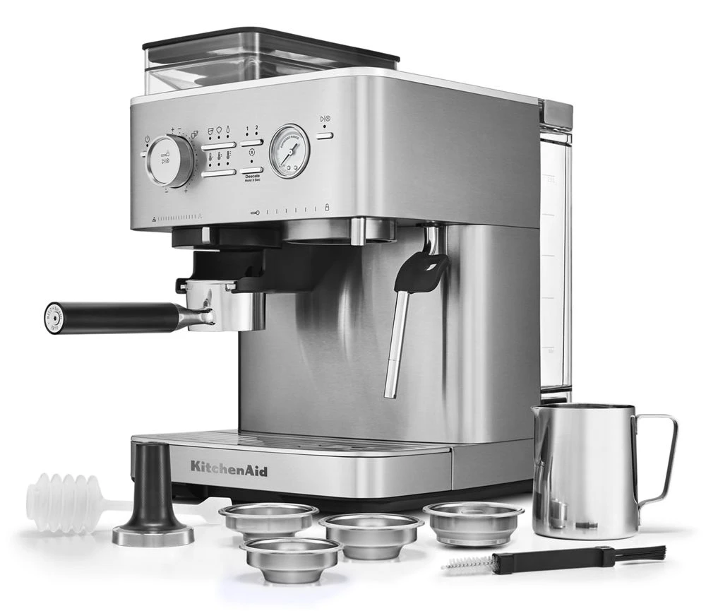 Semi Automatic Espresso Machine with Burr Grinder KES6551JP