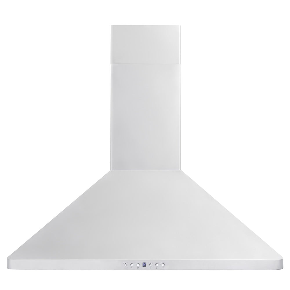 30 In. Convertible Vent Wall Mount Range Hood In Stainless Steel KF130