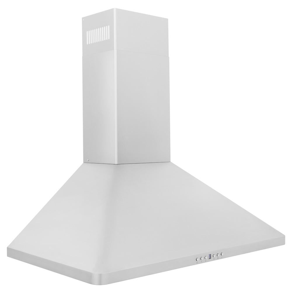 30 In. Convertible Vent Wall Mount Range Hood In Stainless Steel KF130