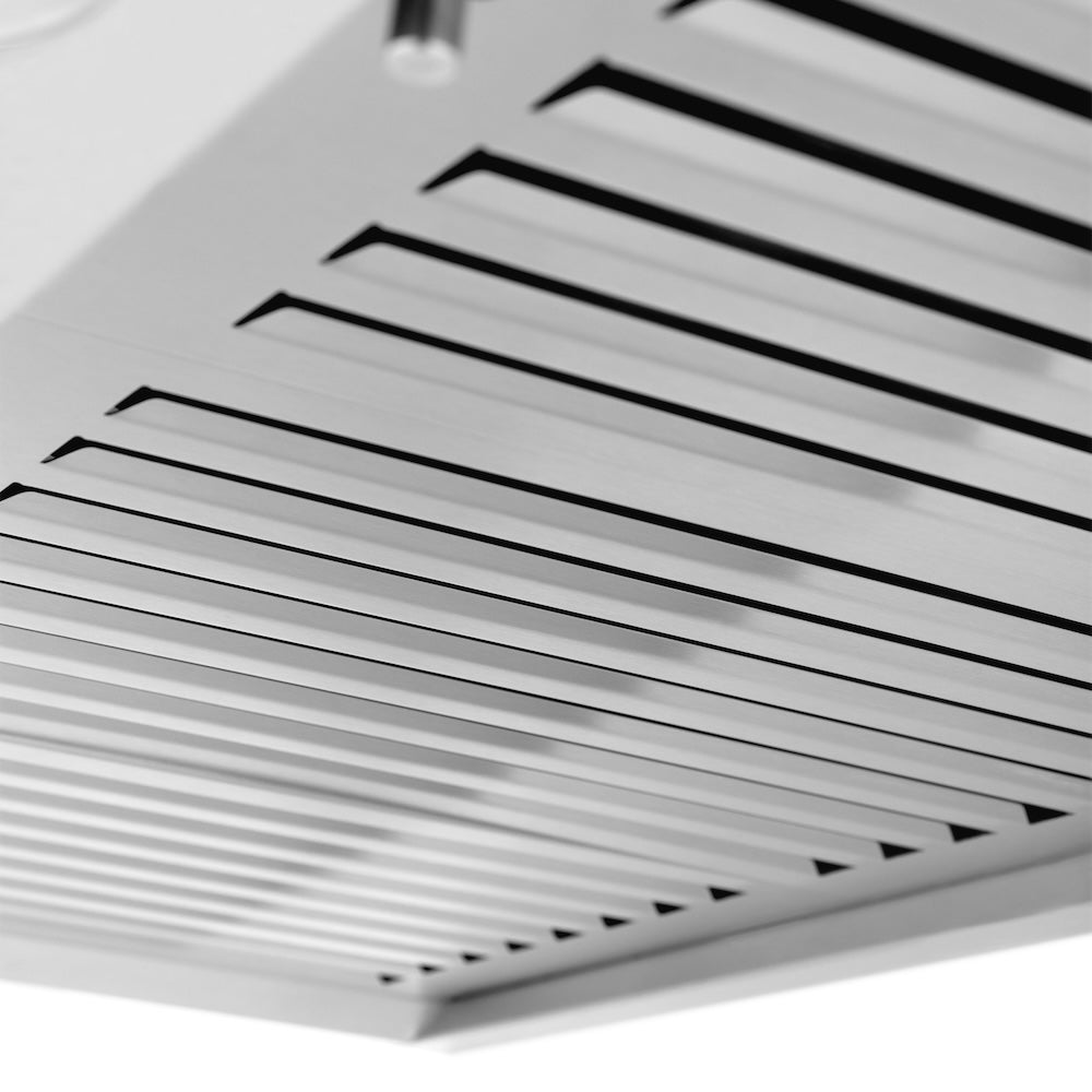 30 In. Convertible Vent Wall Mount Range Hood In Stainless Steel KF130