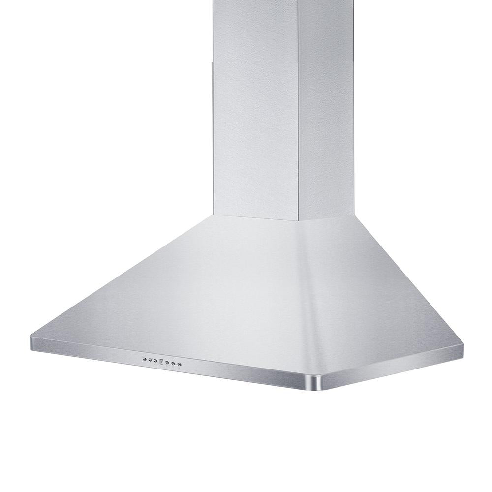 36 In. Convertible Vent Wall Mount Range Hood In Stainless Steel KF136