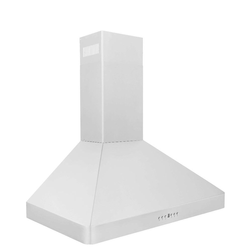 36 In. Convertible Vent Wall Mount Range Hood In Stainless Steel KF236
