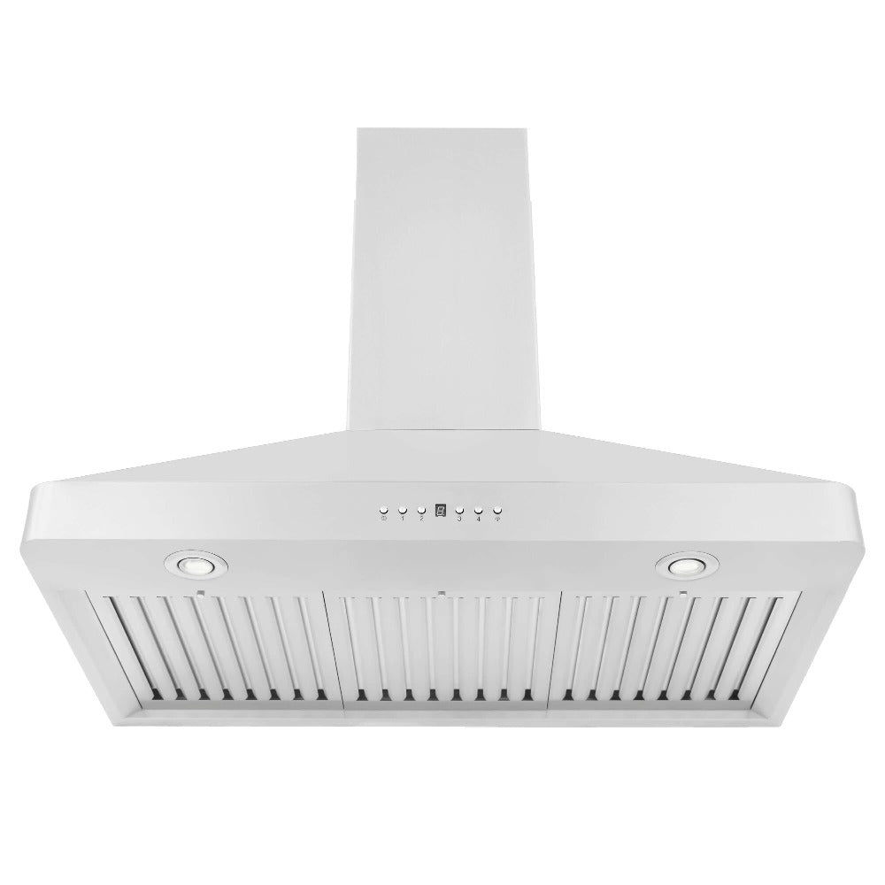 36 In. Convertible Vent Wall Mount Range Hood In Stainless Steel KF236