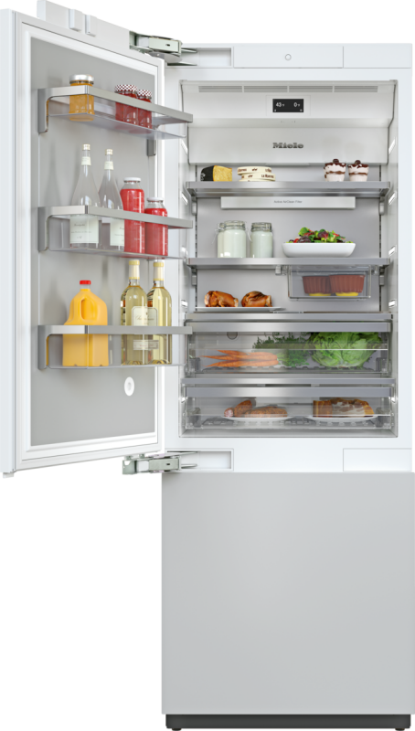 MasterCool fridge‑freezer For high-end design and technology on a large scale. KF2812VI