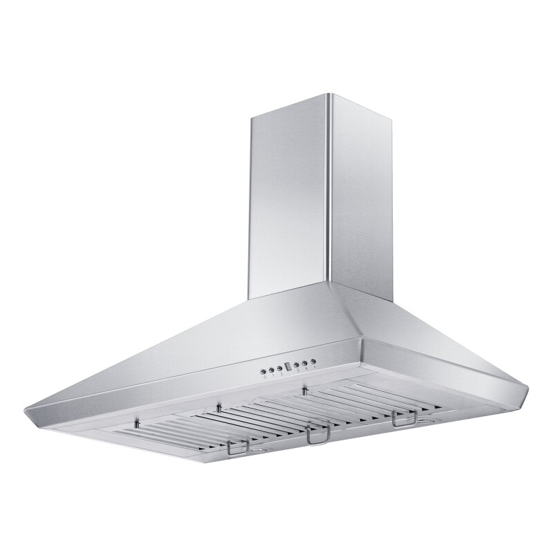 36 in. Convertible Vent Wall Mount Range Hood KF36