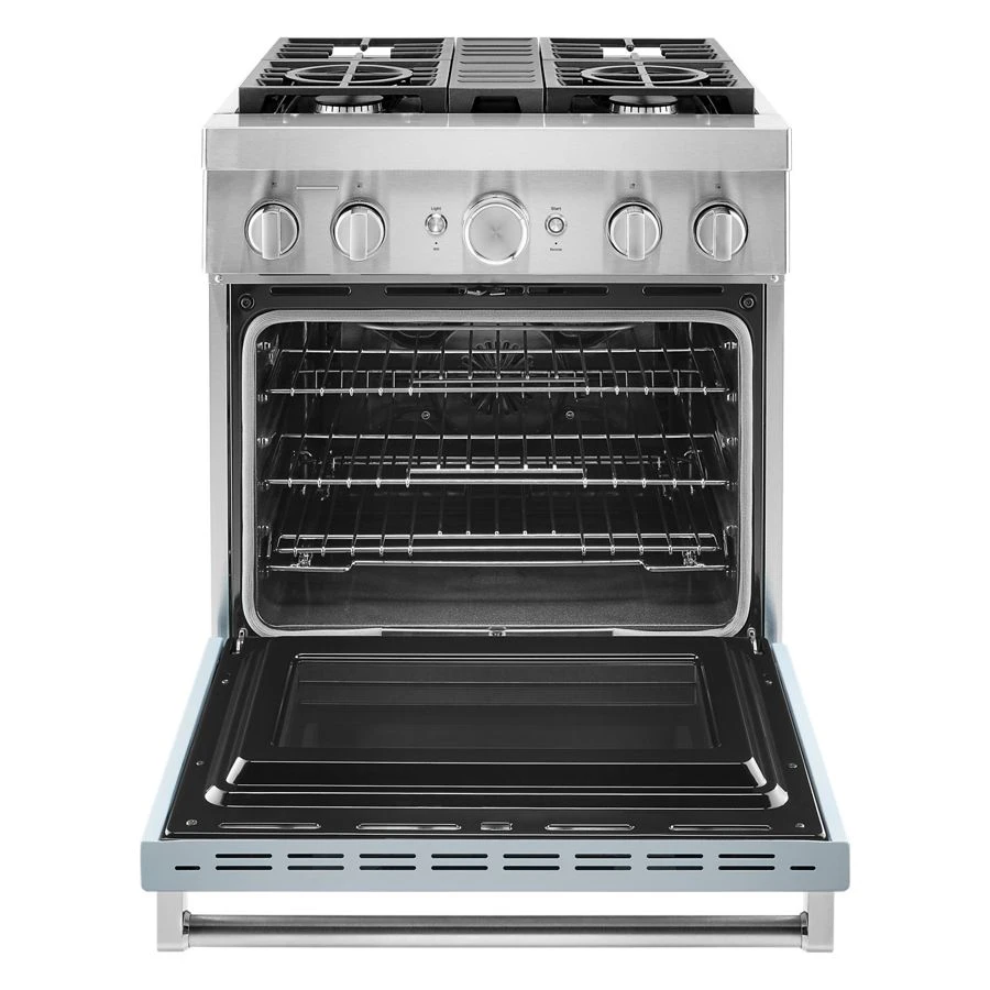 30'' Smart Commercial-Style Dual Fuel Range with 4 Burners view 6