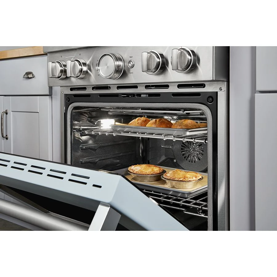 30'' Smart Commercial-Style Dual Fuel Range with 4 Burners view 10