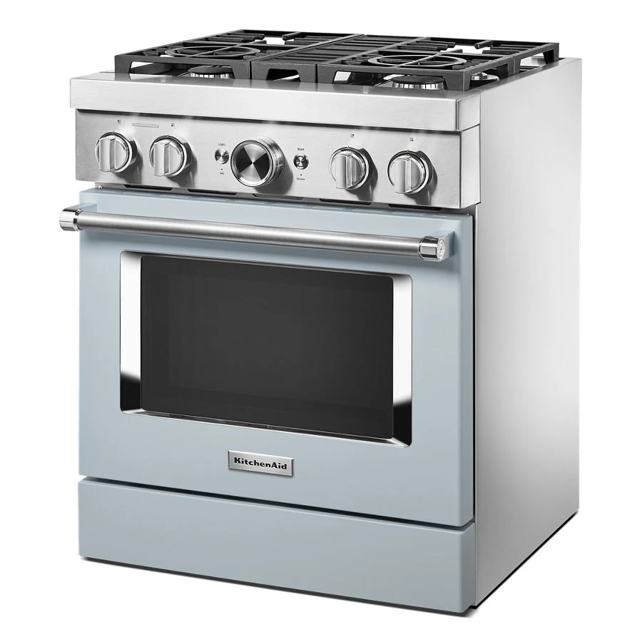 30'' Smart Commercial-Style Dual Fuel Range with 4 Burners view 3