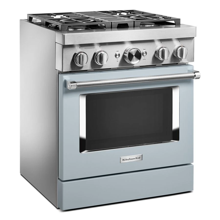 30'' Smart Commercial-Style Dual Fuel Range with 4 Burners view 2
