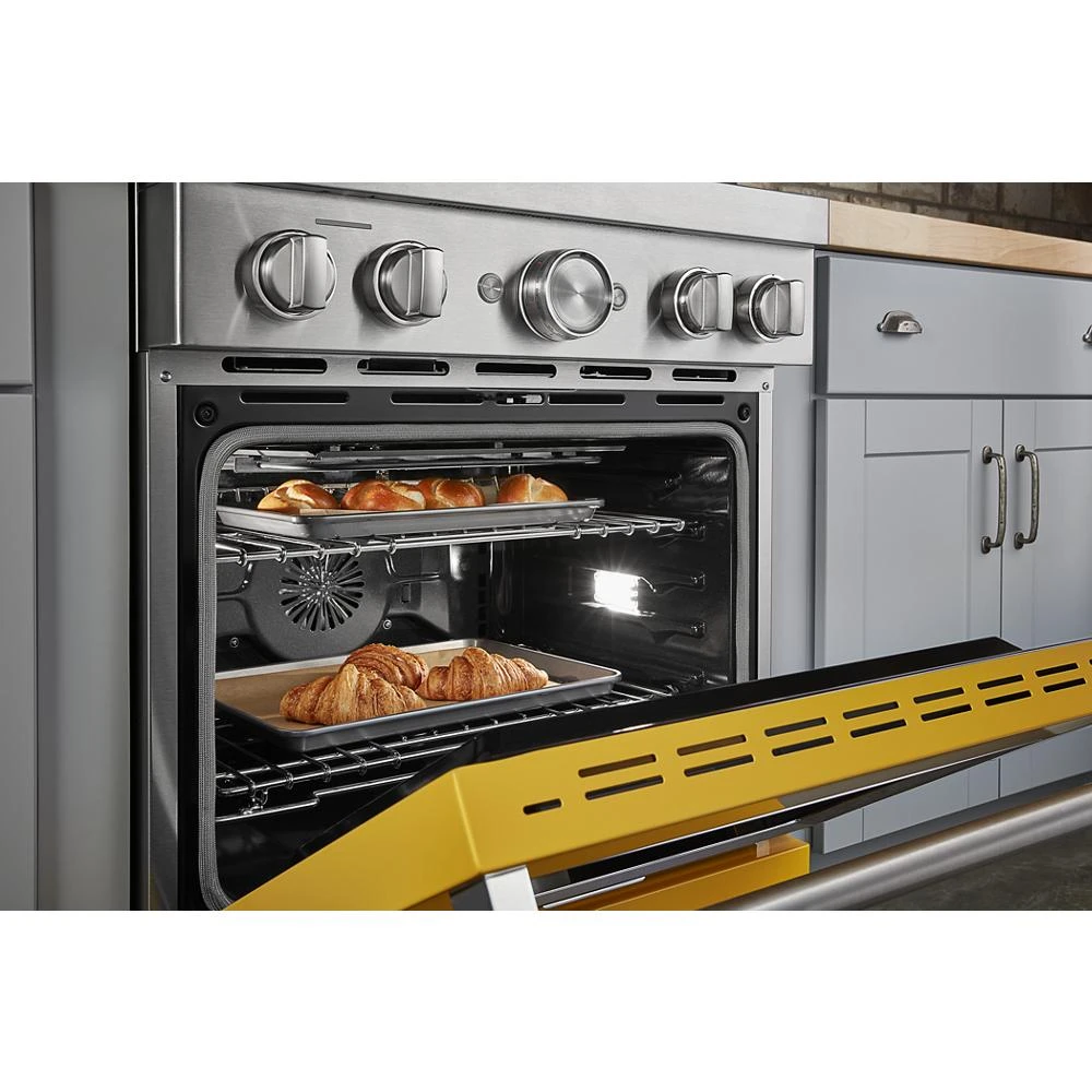 30'' Smart Commercial-Style Dual Fuel Range with 4 Burners KFDC500JYP, product image 11 of 33