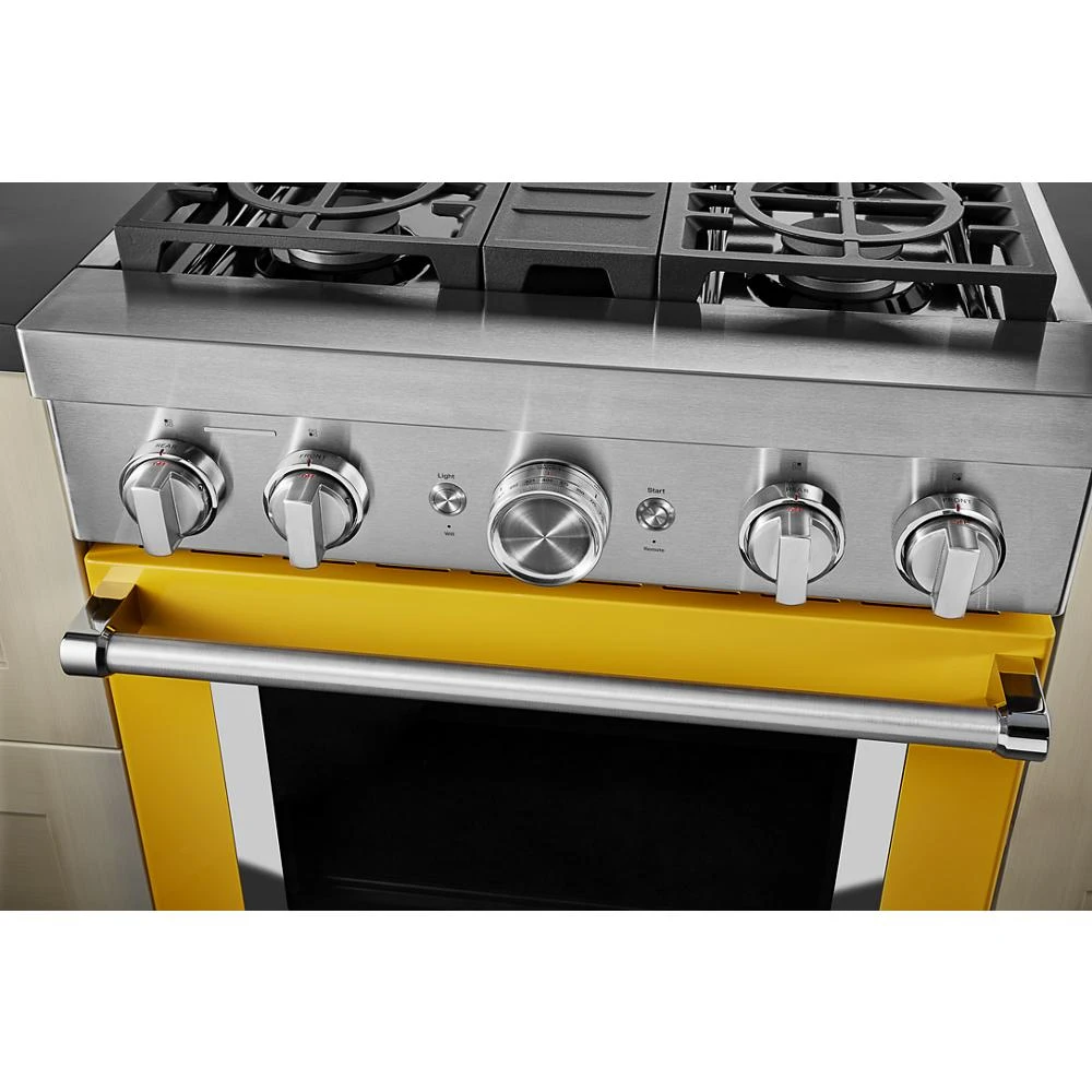 30'' Smart Commercial-Style Dual Fuel Range with 4 Burners KFDC500JYP, product image 12 of 33