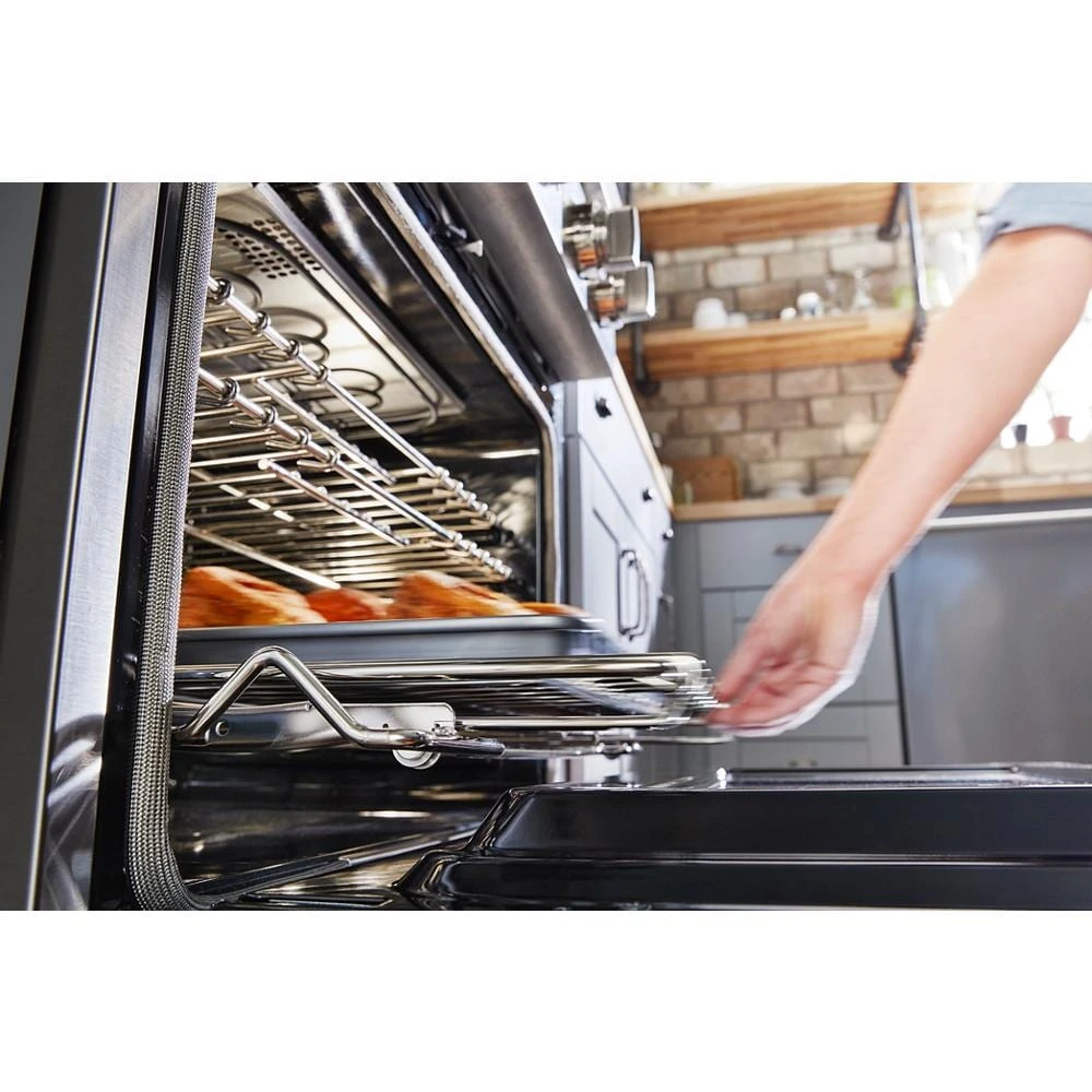 30'' Smart Commercial-Style Dual Fuel Range with 4 Burners KFDC500JYP, product image 16 of 33