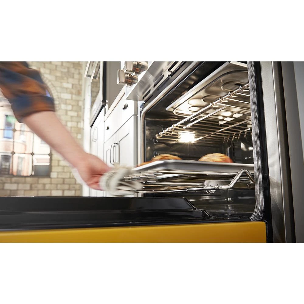 30'' Smart Commercial-Style Dual Fuel Range with 4 Burners KFDC500JYP, product image 18 of 33