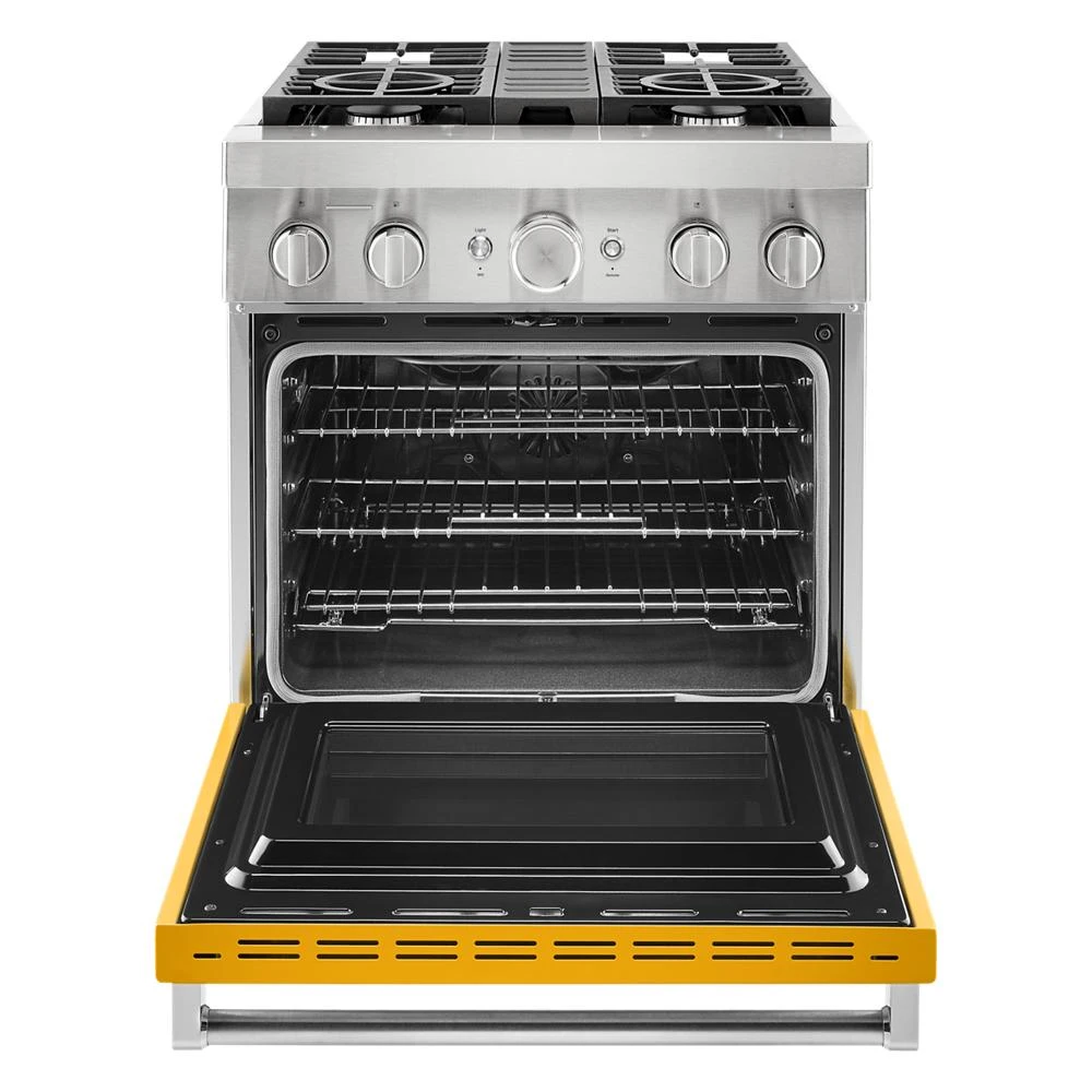 30'' Smart Commercial-Style Dual Fuel Range with 4 Burners KFDC500JYP, product image 23 of 33
