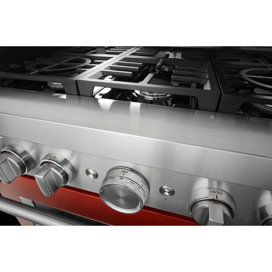 Kitchenaid® 36'' Smart Commercial-style Dual Fuel Range With 6 Burners KFDC506JSC