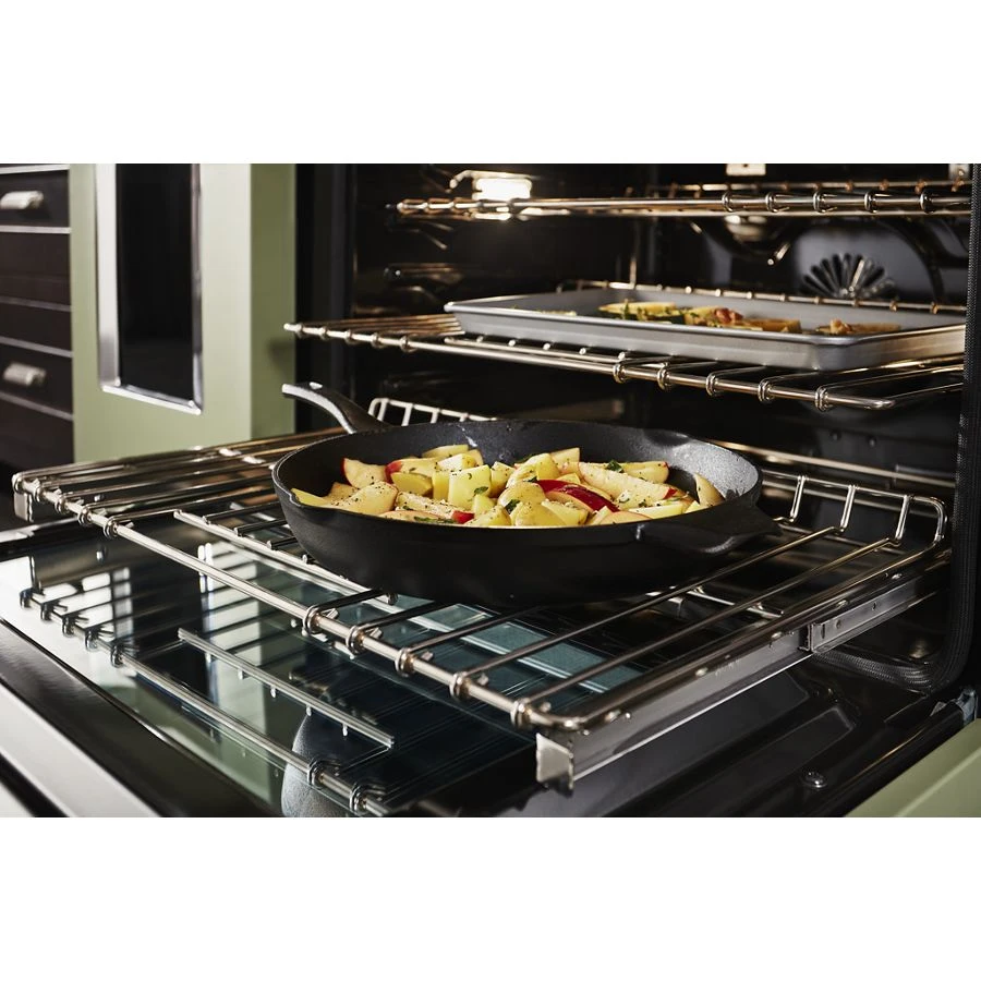 48'' Smart Commercial-Style Dual Fuel Range with Griddle view 9