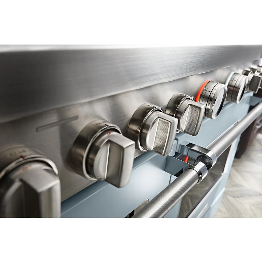 48'' Smart Commercial-Style Dual Fuel Range with Griddle view 7