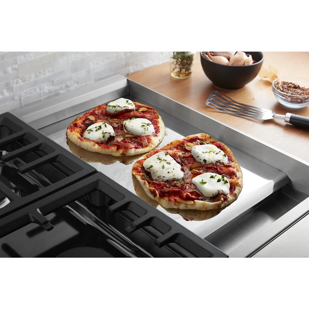48'' Smart Commercial-Style Dual Fuel Range with Griddle KFDC558JMH, product image 10 of 39