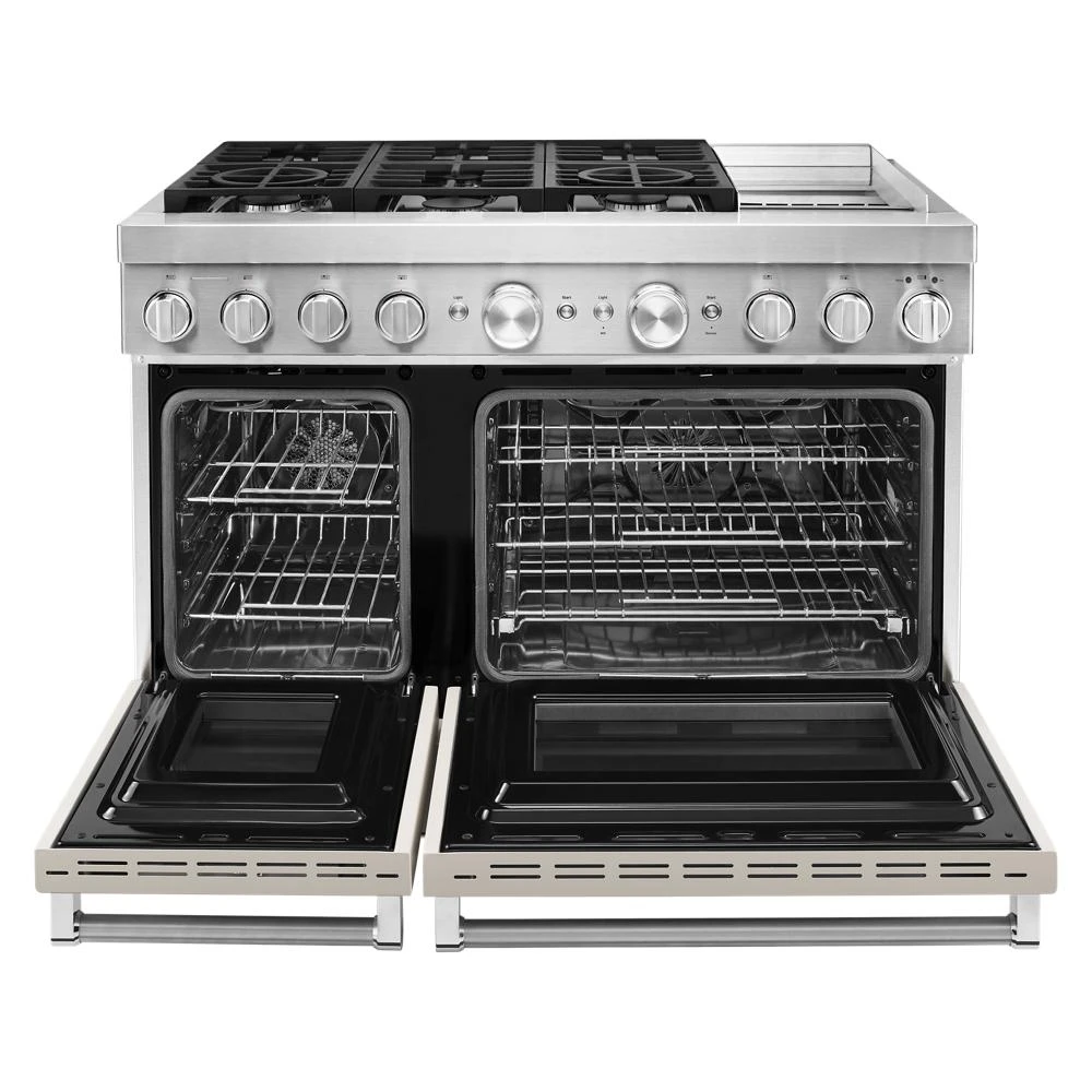 48'' Smart Commercial-Style Dual Fuel Range with Griddle KFDC558JMH, product image 28 of 39