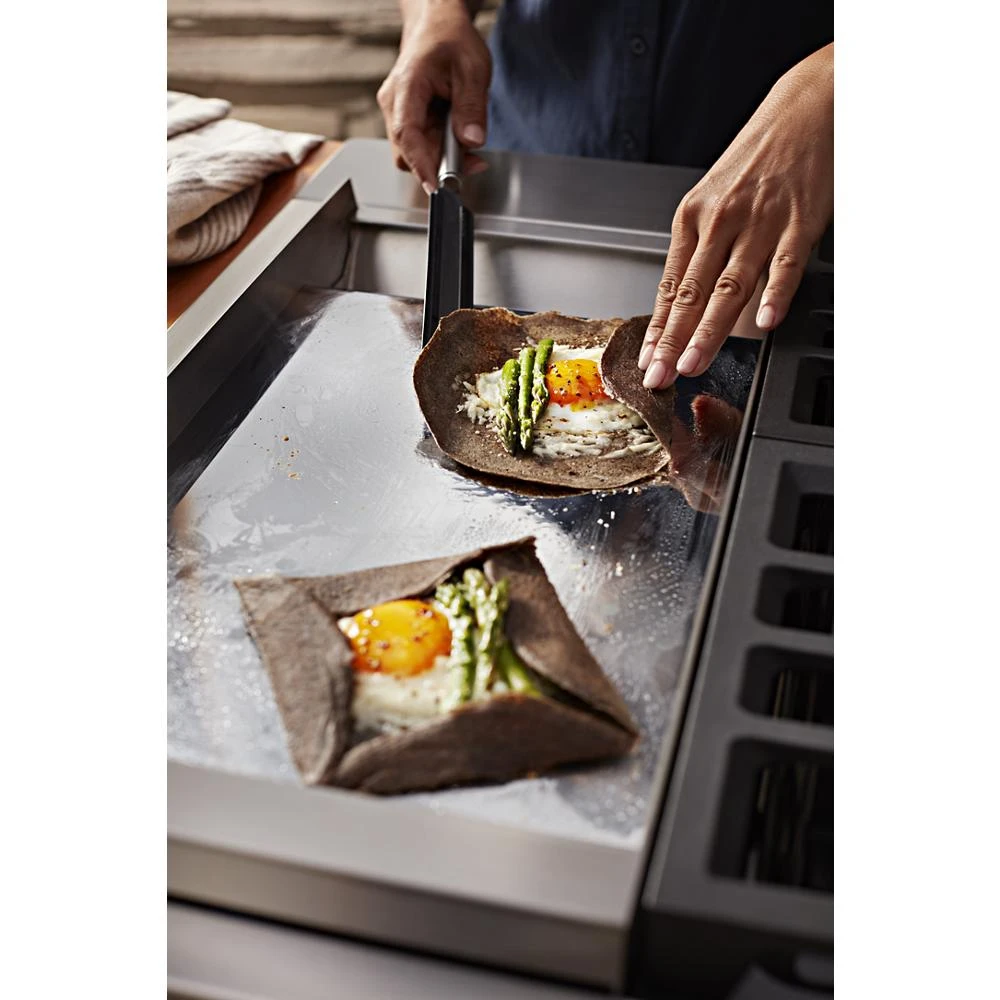 48'' Smart Commercial-Style Dual Fuel Range with Griddle KFDC558JSS, product image 36 of 38