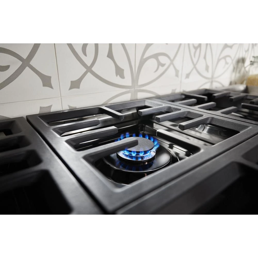 48'' Smart Commercial-Style Dual Fuel Range with Griddle KFDC558JYP