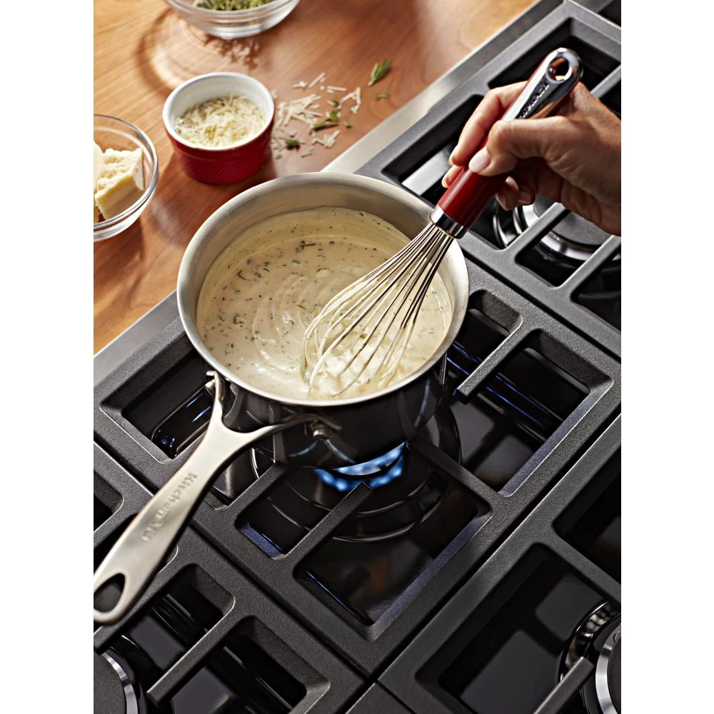 48'' Smart Commercial-Style Dual Fuel Range with Griddle KFDC558JYP