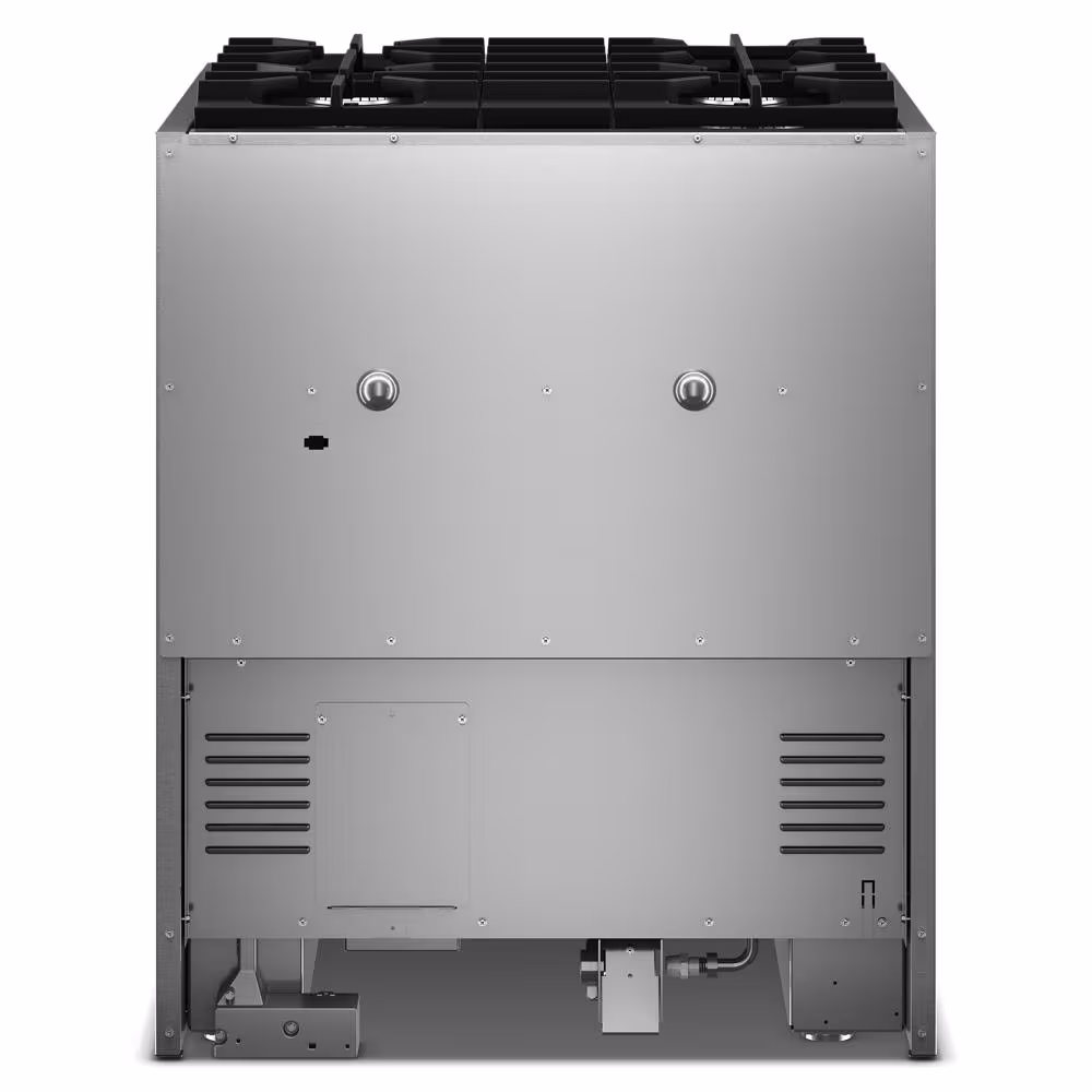 30-Inch 4 Burner Commercial-Style Dual Fuel Range with No Preheat Air Fry Mode view 2