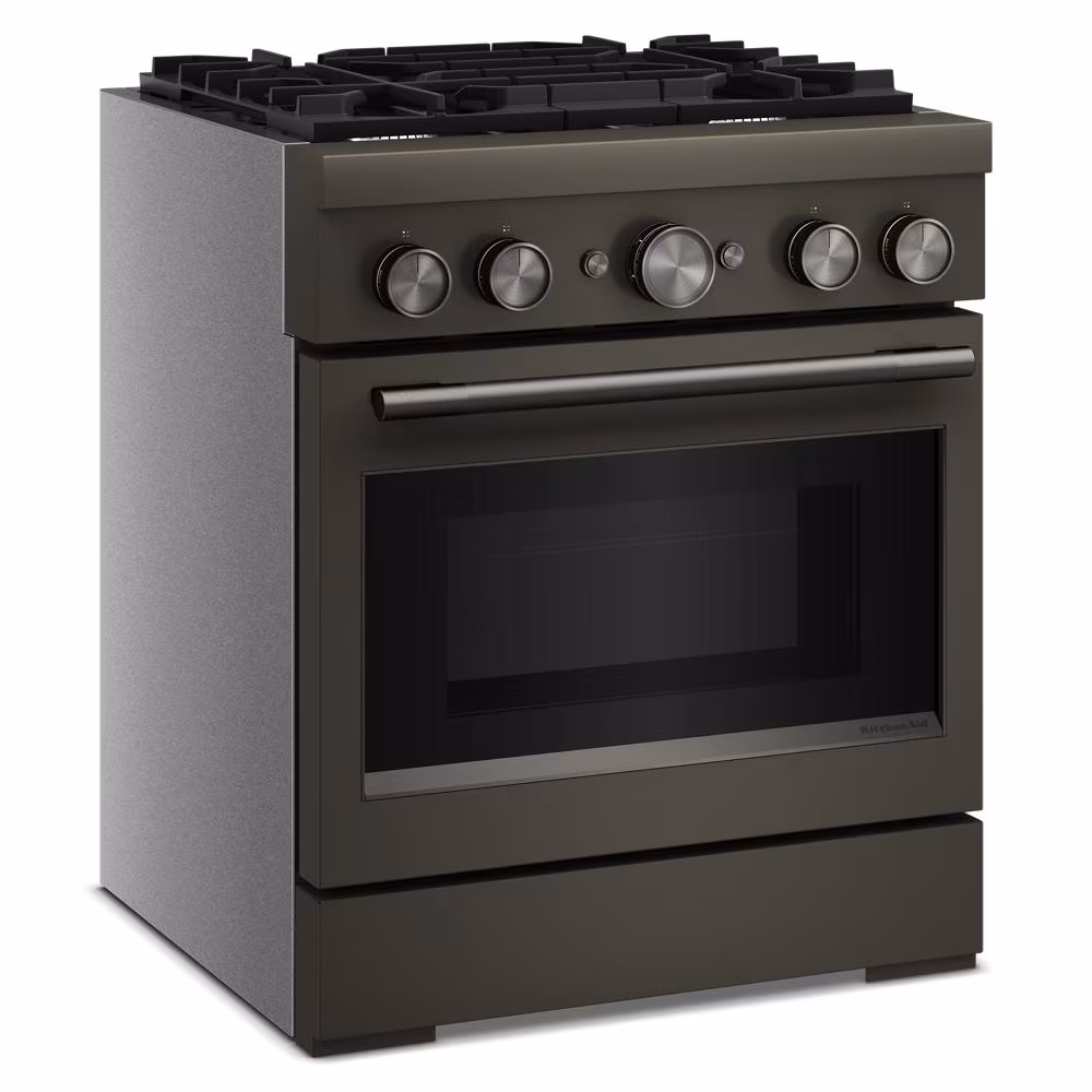 30-Inch 4 Burner Commercial-Style Dual Fuel Range with No Preheat Air Fry Mode view 6