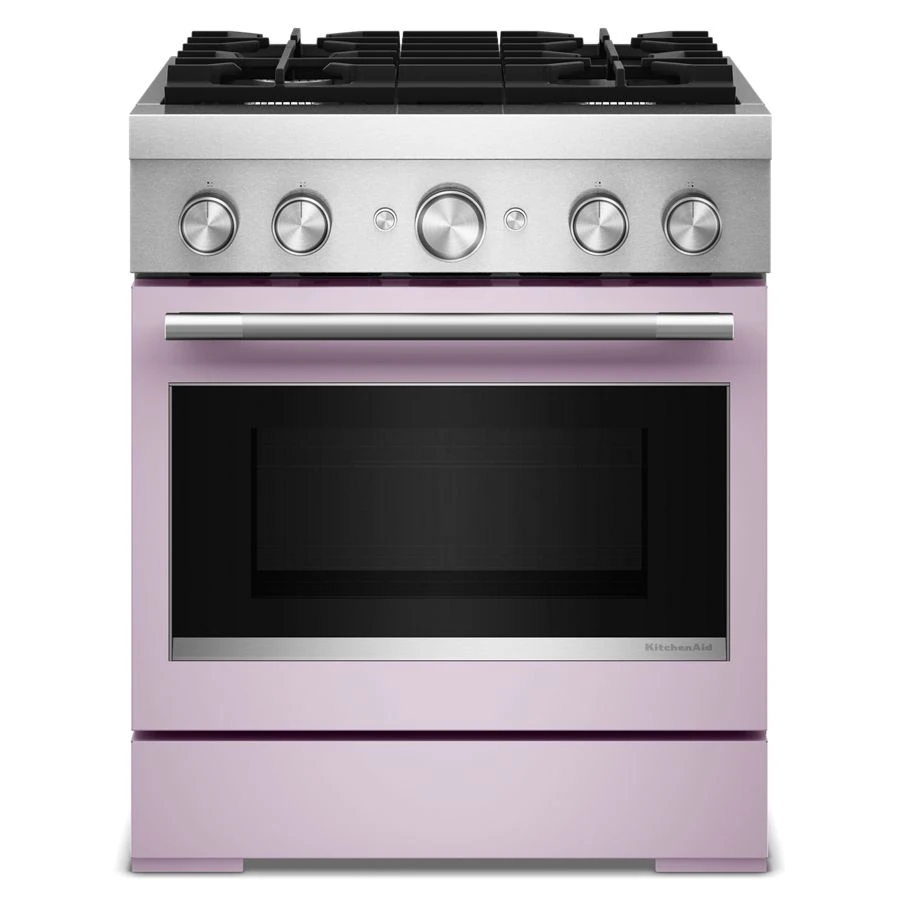 30-inch 4 Burner Commercial-style Dual Fuel Range With No Preheat Air Fry Mode KFDS930SWF