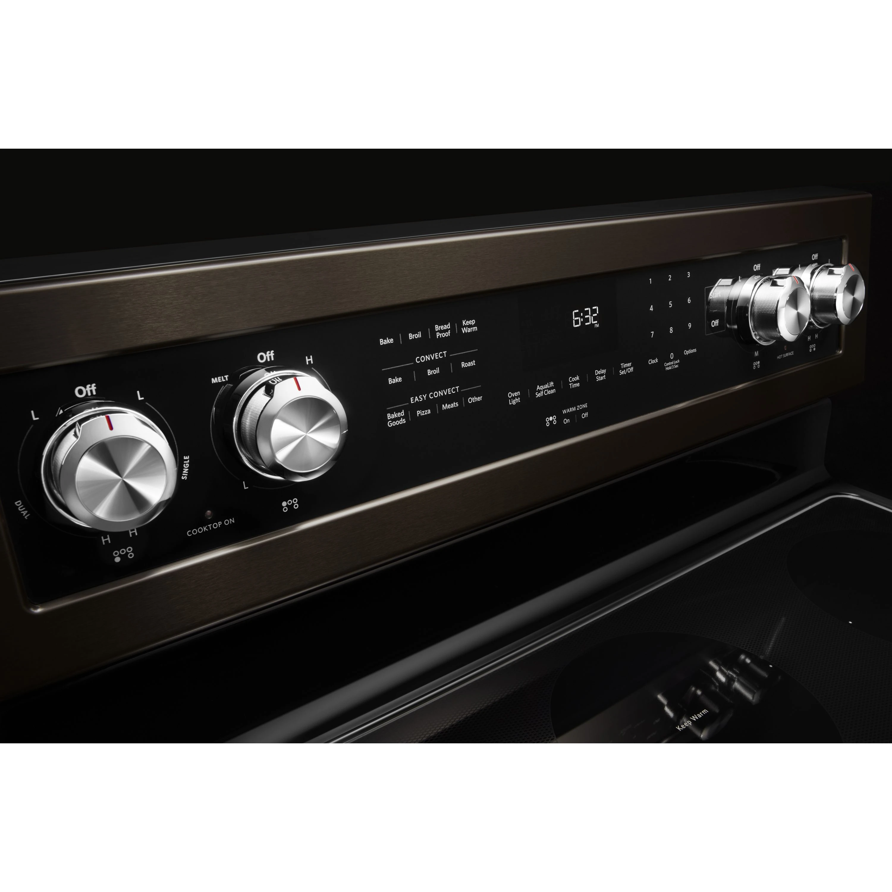 30-Inch 5-Element Electric Convection Range KFEG500EBS