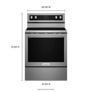 30" 5-Element Electric Convection Range view 5