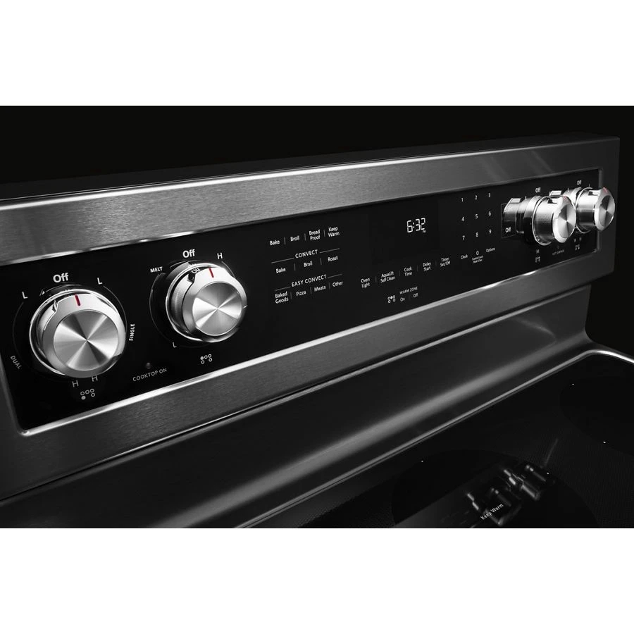 30-inch 5-element Electric Convection Range KFEG500ESS, product image 5 of 11