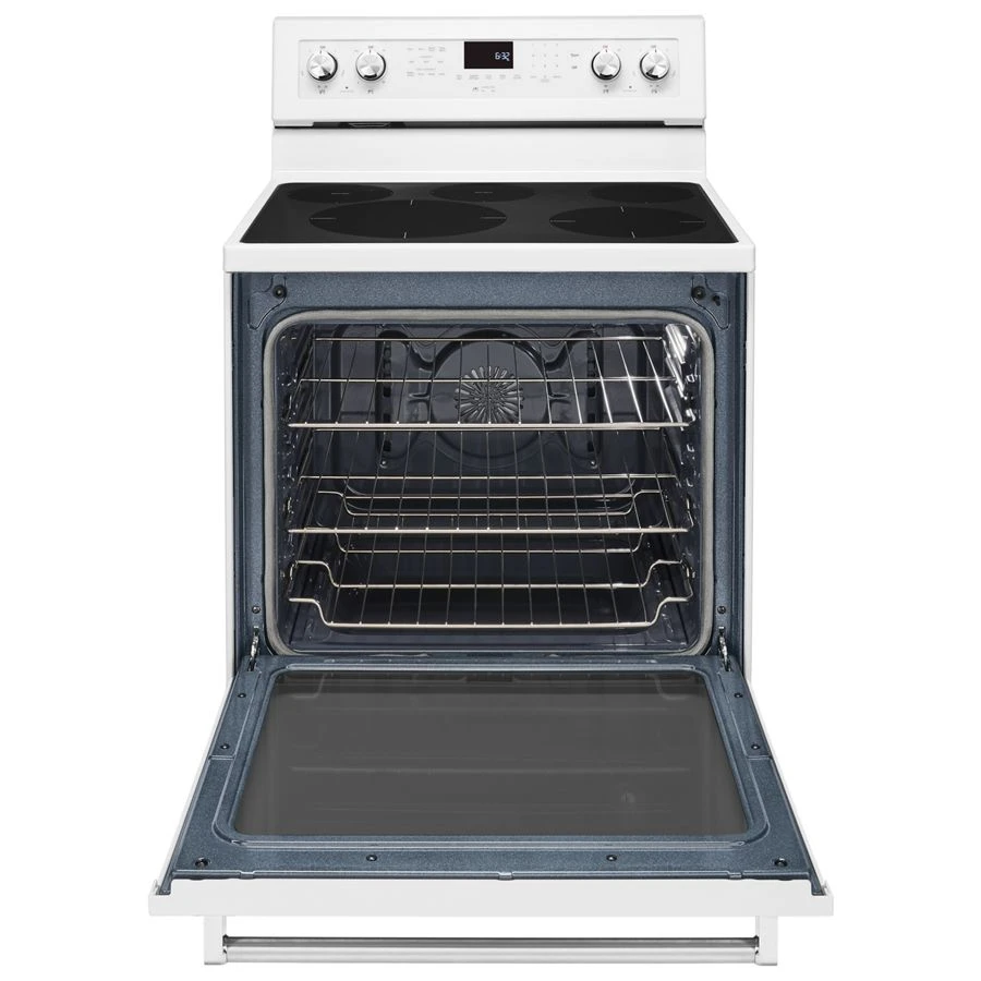 30-inch 5-element Electric Convection Range KFEG500EWH, product image 4 of 11