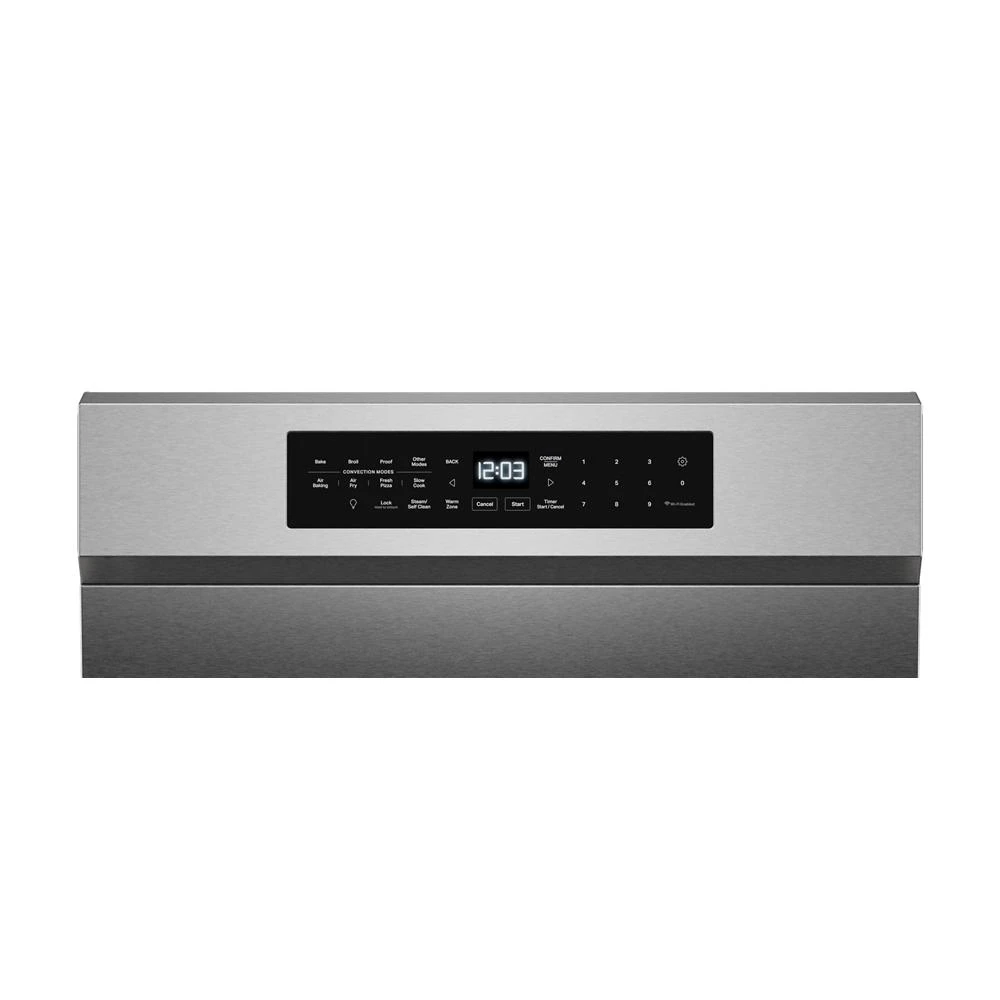 5.3 Cu. Ft. Smart Freestanding Electric Range with Convection Cooking Modes view 9