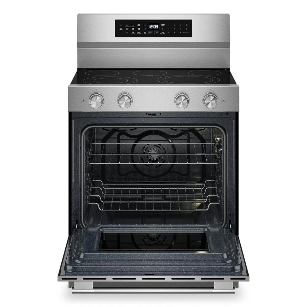 5.3 Cu. Ft. Smart Freestanding Electric Range with Convection Cooking Modes view 4