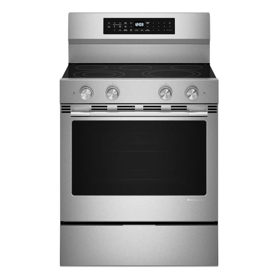 5.3 Cu. Ft. Smart Freestanding Electric Range With Convection Cooking Modes KFES530SPS