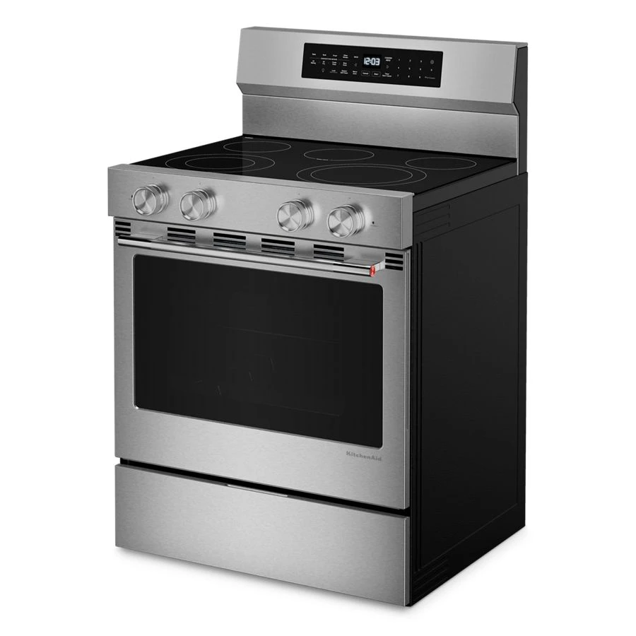 5.3 Cu. Ft. Smart Freestanding Electric Range With Convection Cooking Modes KFES530SPS