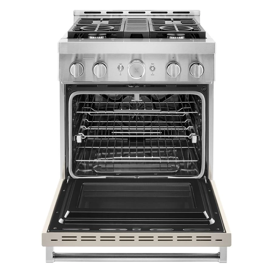 30'' Smart Commercial-Style Gas Range with 4 Burners KFGC500JMH