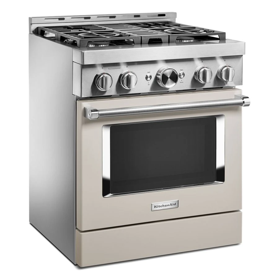 30'' Smart Commercial-Style Gas Range with 4 Burners KFGC500JMH