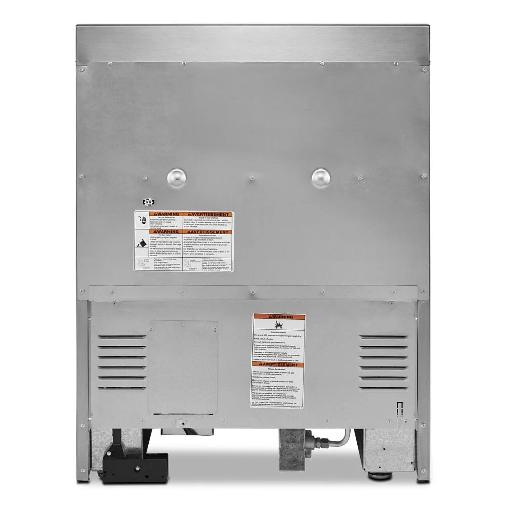30'' Smart Commercial-Style Gas Range with 4 Burners KFGC500JPA