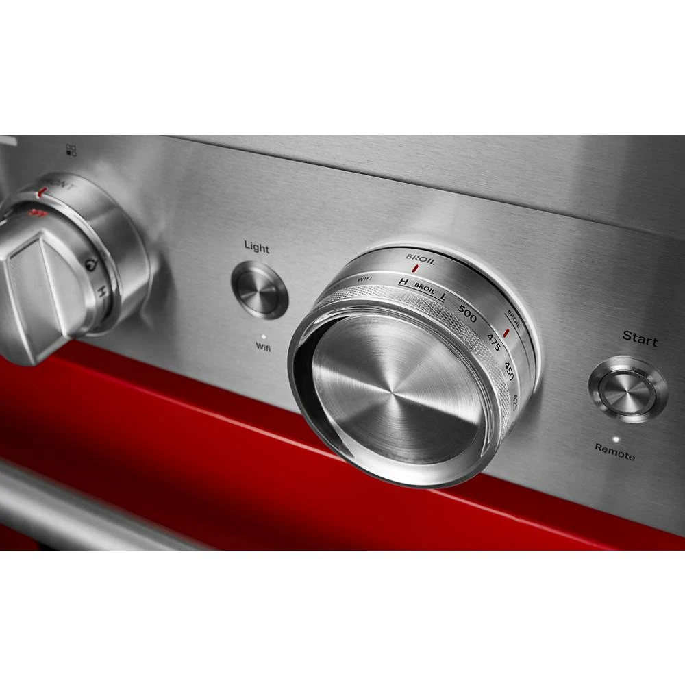 30'' Smart Commercial-Style Gas Range with 4 Burners KFGC500JPA