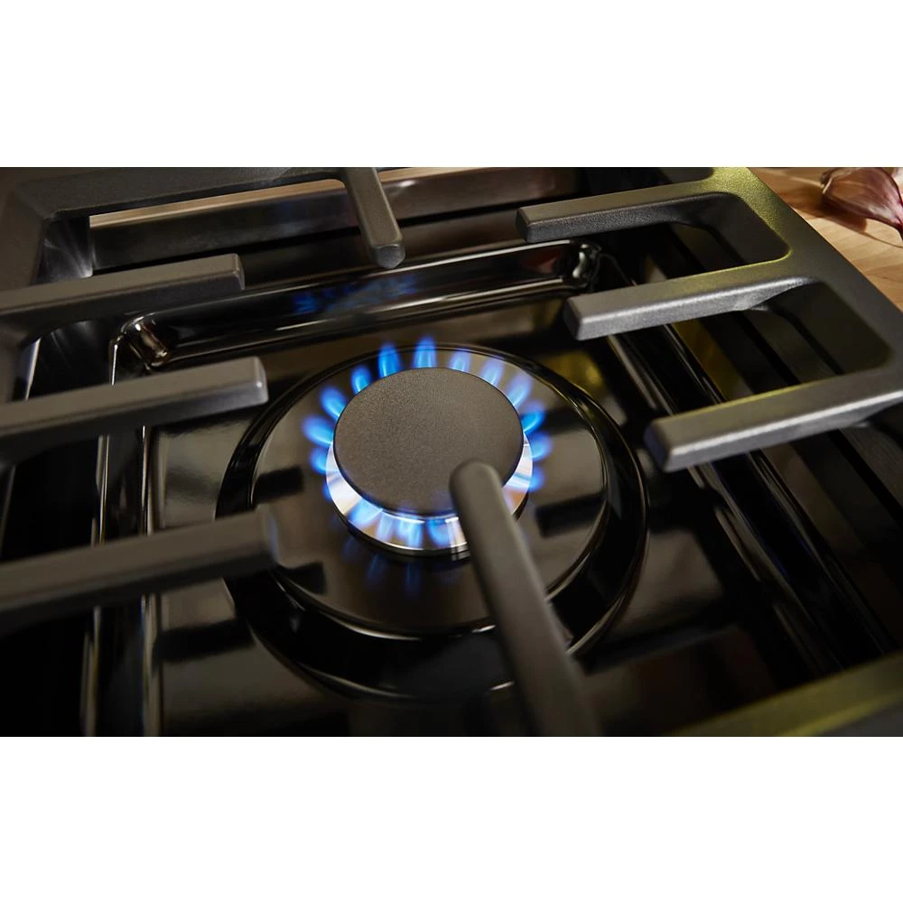 30'' Smart Commercial-Style Gas Range with 4 Burners KFGC500JPA