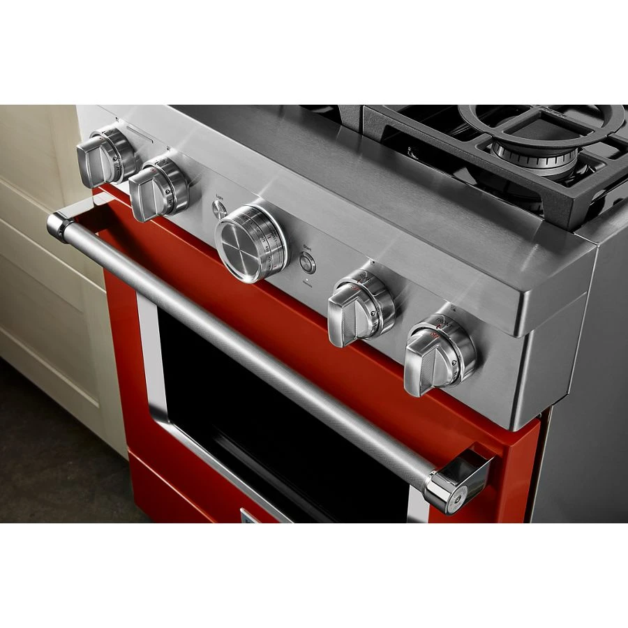 30'' Smart Commercial-Style Gas Range with 4 Burners KFGC500JSC