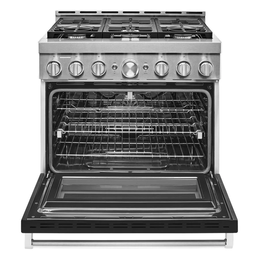 36'' Smart Commercial-Style Gas Range with 6 Burners view 6
