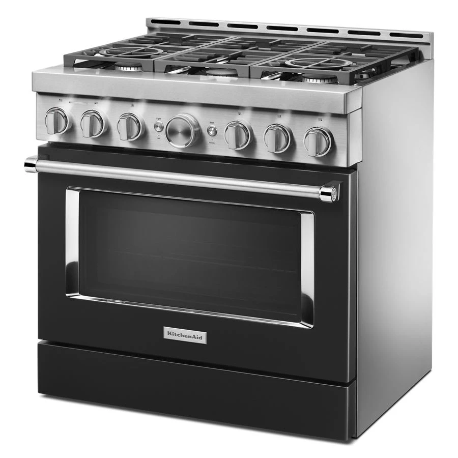 36'' Smart Commercial-Style Gas Range with 6 Burners view 3