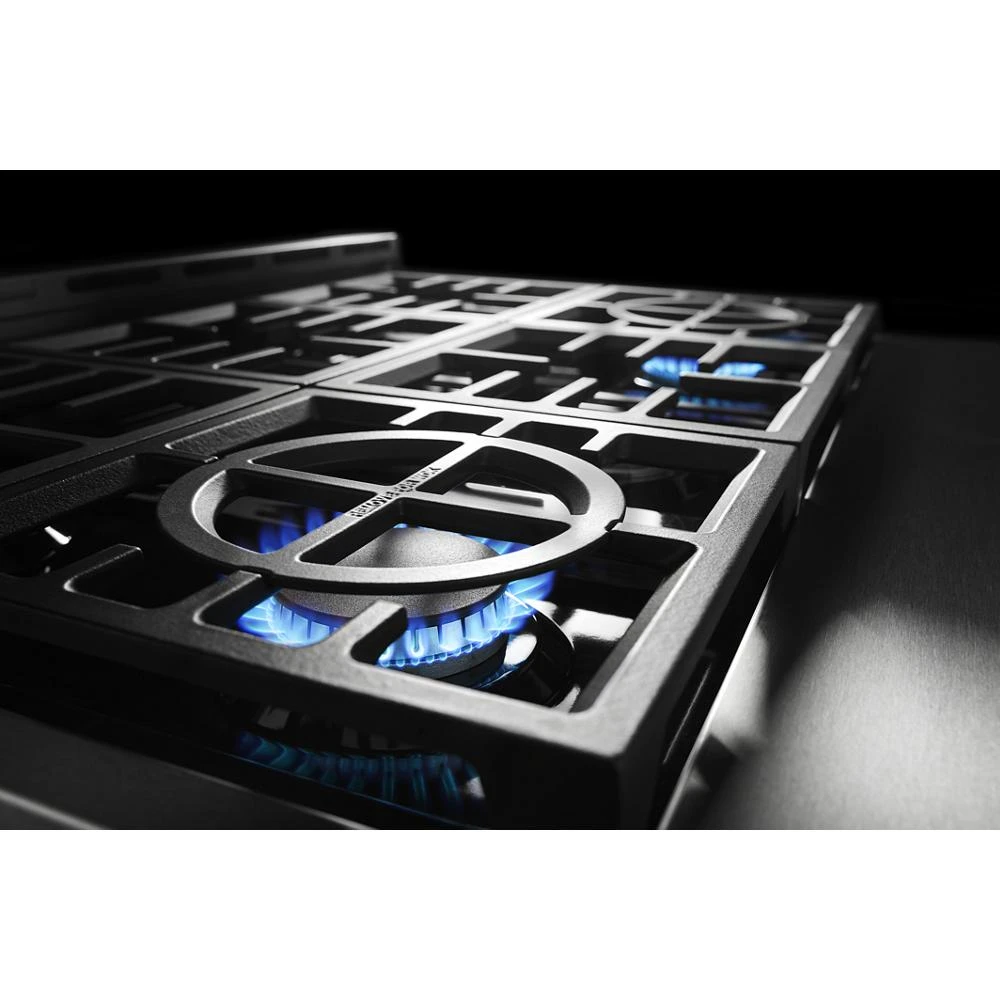36'' Smart Commercial-Style Gas Range with 6 Burners KFGC506JMH