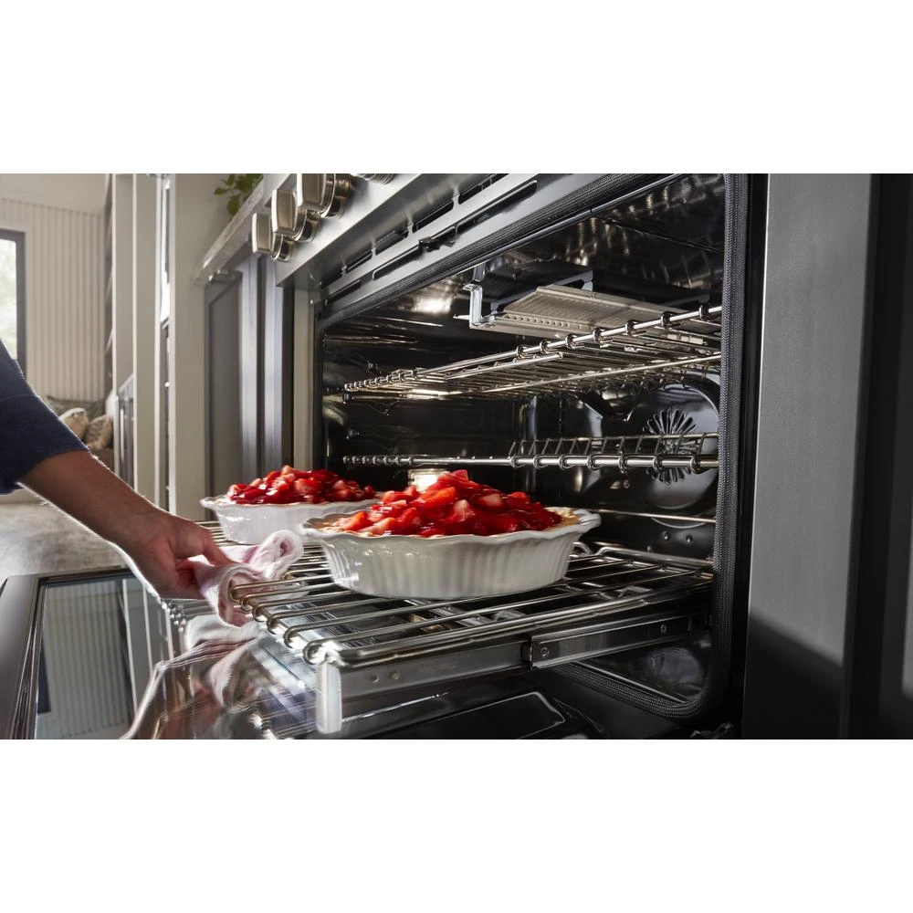 36'' Smart Commercial-Style Gas Range with 6 Burners KFGC506JMH