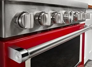 KitchenAid® 36'' Smart Commercial-Style Gas Range with 6 Burners KFGC506JPA