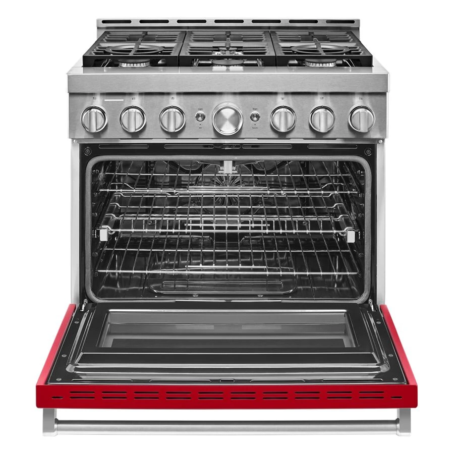 36'' Smart Commercial-Style Gas Range with 6 Burners view 6